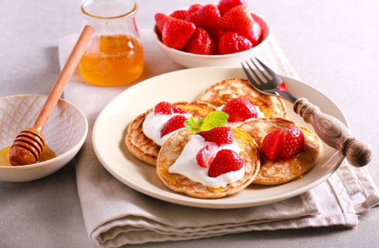 pancakes au skyr, recettes au skyr