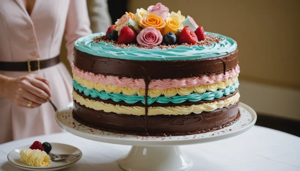 layer cake anniversaire facile