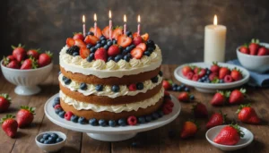 gateau anniversaire sans gluten